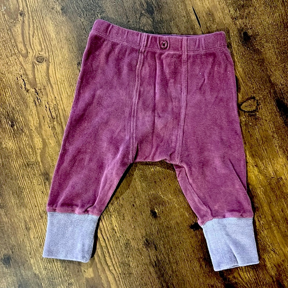 Kate Quinn velour panda pant